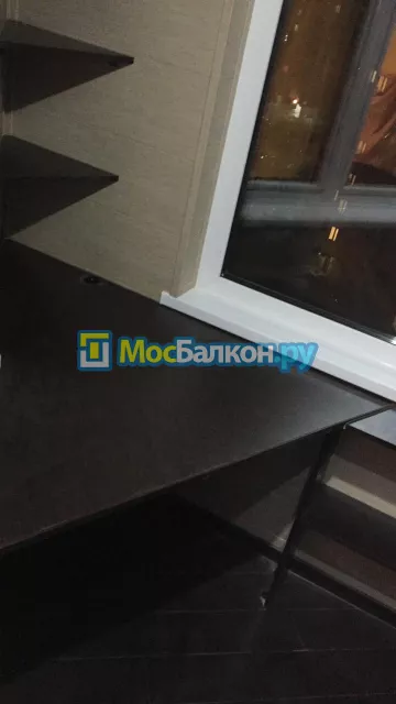 Шкаф на балкон купить в Королёве на заказ недорого от МосБалкон