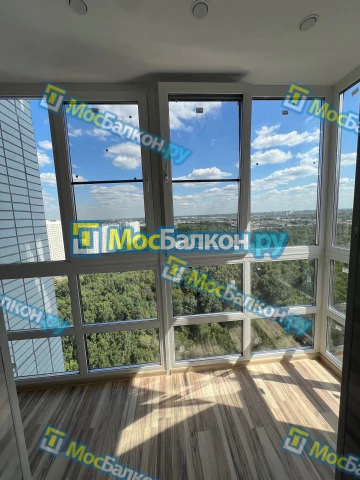 Панорамное остекление заказать под ключ по выгодной цене в Королёве от компании МосБалкон