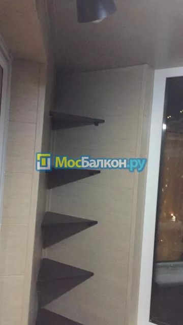 Шкаф на балкон купить в Королёве на заказ недорого от МосБалкон