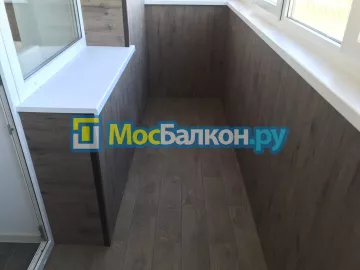 Отделка балконов в Королёве | Отделка балконов и лоджий и обшивка под ключ в МосБалкон