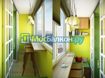 Заказать балкон в Королёве цена от 1320 руб | Остекление балконов и лоджий МосБалкон