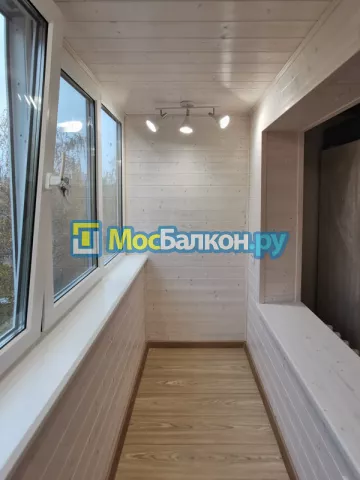 Отделка балконов в Королёве | Отделка балконов и лоджий и обшивка под ключ в МосБалкон
