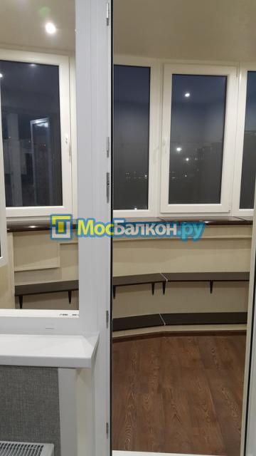 Установка окон REHAU и отделка