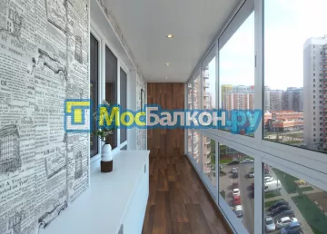 Заказать балкон в Королёве цена от 1320 руб | Остекление балконов и лоджий МосБалкон