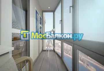 Заказать балкон в Королёве цена от 1320 руб | Остекление балконов и лоджий МосБалкон