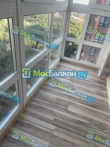 Панорамное остекление заказать под ключ по выгодной цене в Королёве от компании МосБалкон