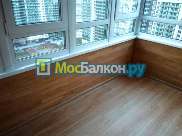 Отделка балкона и лоджии пластиковыми ПВХ панелями в Королёве от компании МосБалкон