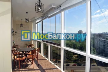 Отделка балкона и лоджии пластиковыми ПВХ панелями в Королёве от компании МосБалкон