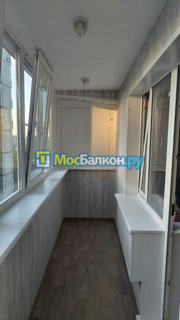 Встроенный шкаф на 6 метровую лоджию
