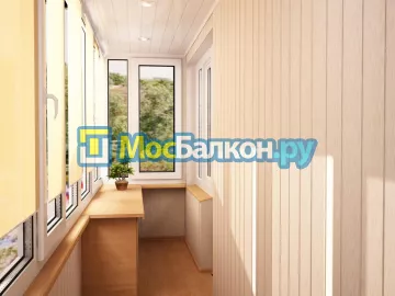 Заказать балкон в Королёве цена от 1320 руб | Остекление балконов и лоджий МосБалкон