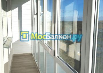Панорамное остекление балкона в Москве и области