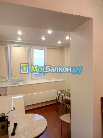 Объединение балкона и лоджии с комнатой в  Королёве