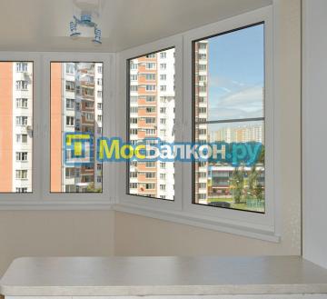 Окна остекление и отделка балконов и лоджийв жк Южная битца