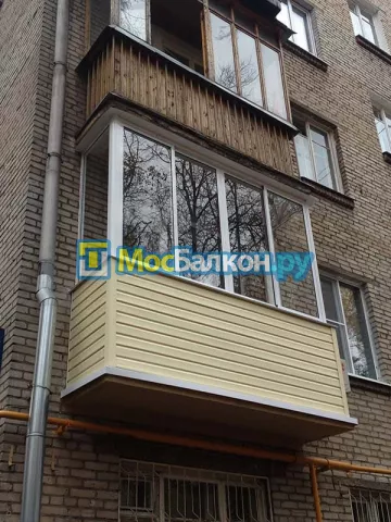 Заказать балкон в Королёве цена от 1320 руб | Остекление балконов и лоджий МосБалкон