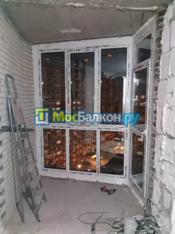 Панорамное остекление заказать под ключ по выгодной цене в Королёве от компании МосБалкон
