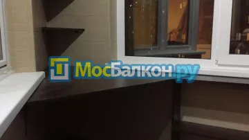 Шкаф на балкон купить в Королёве на заказ недорого от МосБалкон