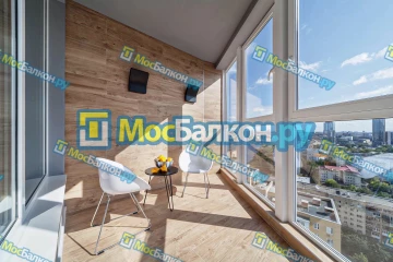 Панорамное остекление заказать под ключ по выгодной цене в Королёве от компании МосБалкон