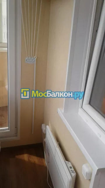 Отделка балкона и лоджии пластиковыми ПВХ панелями в Королёве от компании МосБалкон