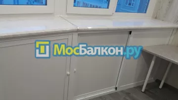 Шкаф на балкон купить в Королёве на заказ недорого от МосБалкон