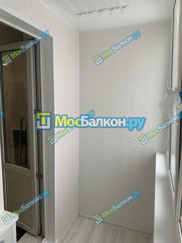 Отделка Лоджии пластиковымит панелями под иключ недорого в Москве