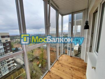 Панорамное остекление балкона в Москве и области