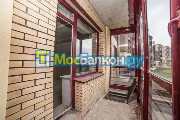 Шкаф на балкон купить в Королёве на заказ недорого от МосБалкон