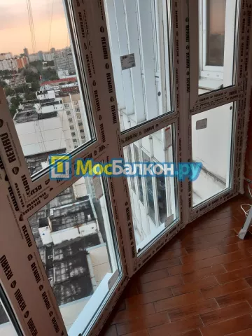 Панорамное остекление заказать под ключ по выгодной цене в Королёве от компании МосБалкон