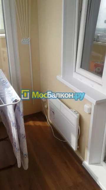 Отделка балкона и лоджии пластиковыми ПВХ панелями в Королёве от компании МосБалкон