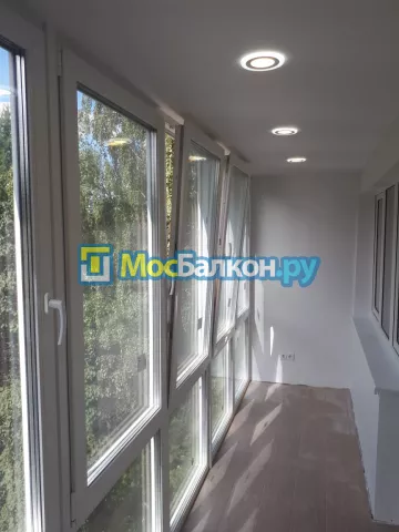 Панорамное остекление заказать под ключ по выгодной цене в Королёве от компании МосБалкон
