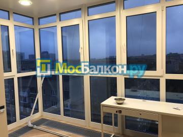 Панорамное остекление балкона в Москве и области