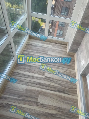 Панорамное остекление заказать под ключ по выгодной цене в Королёве от компании МосБалкон