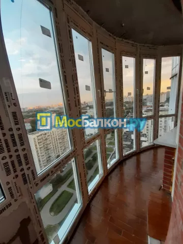 Панорамное остекление заказать под ключ по выгодной цене в Королёве от компании МосБалкон