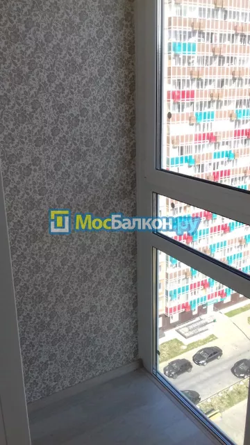Отделка балкона и лоджии пластиковыми ПВХ панелями в Королёве от компании МосБалкон