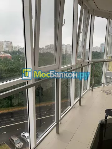 Отделка балкона и лоджии пластиковыми ПВХ панелями в Королёве от компании МосБалкон
