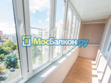 Остекление утепление и отделка балконов в городе Видном