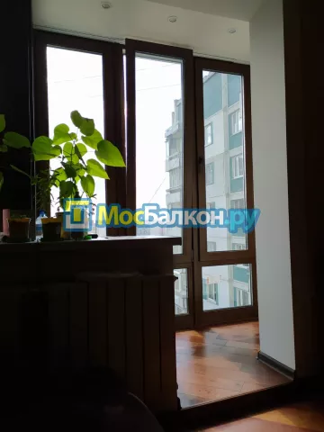 Панорамное остекление заказать под ключ по выгодной цене в Королёве от компании МосБалкон