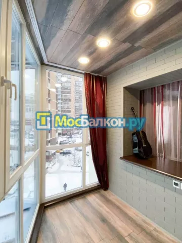 Заказать балкон в Королёве цена от 1320 руб | Остекление балконов и лоджий МосБалкон