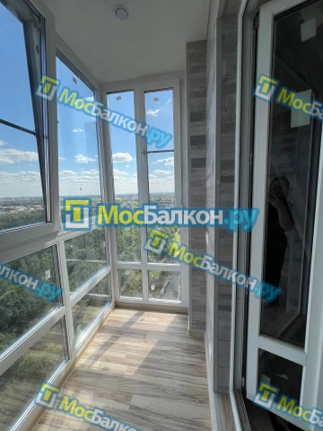 Панорамное остекление заказать под ключ по выгодной цене в Королёве от компании МосБалкон