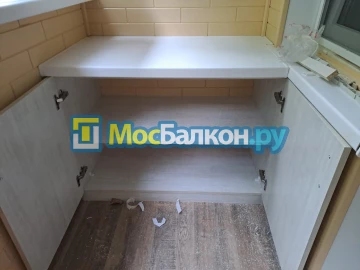 Шкаф на балкон купить в Королёве на заказ недорого от МосБалкон