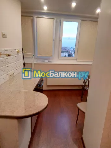 Объединение балкона и лоджии с комнатой в  Королёве