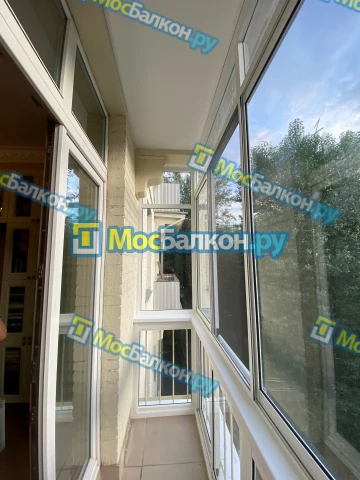 Панорамное остекление заказать под ключ по выгодной цене в Королёве от компании МосБалкон