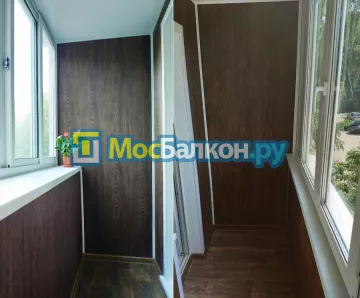 Шкаф на балкон купить в Королёве на заказ недорого от МосБалкон