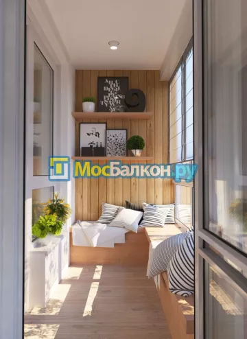 Заказать балкон в Королёве цена от 1320 руб | Остекление балконов и лоджий МосБалкон