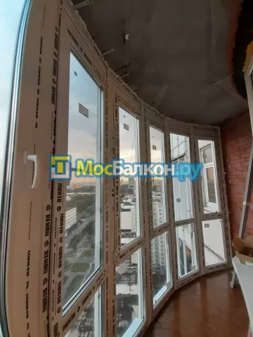 Панорамное остекление заказать под ключ по выгодной цене в Королёве от компании МосБалкон