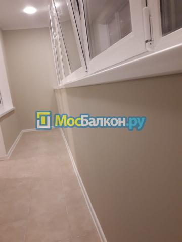 Отделка лоджии 6 метров гипсокартоном