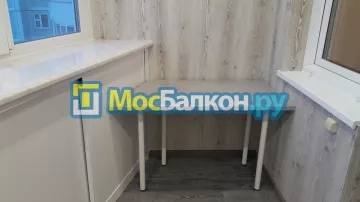 Шкаф на балкон купить в Королёве на заказ недорого от МосБалкон