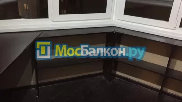Шкаф на балкон купить в Королёве на заказ недорого от МосБалкон