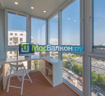 Шкаф на балкон купить в Королёве на заказ недорого от МосБалкон