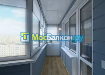 Заказать балкон в Королёве цена от 1320 руб | Остекление балконов и лоджий МосБалкон